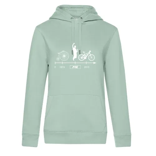 Ebike Hochrad Fahrrad Evolution Farbe wählbar Hoodie Frauen Queen Hooded