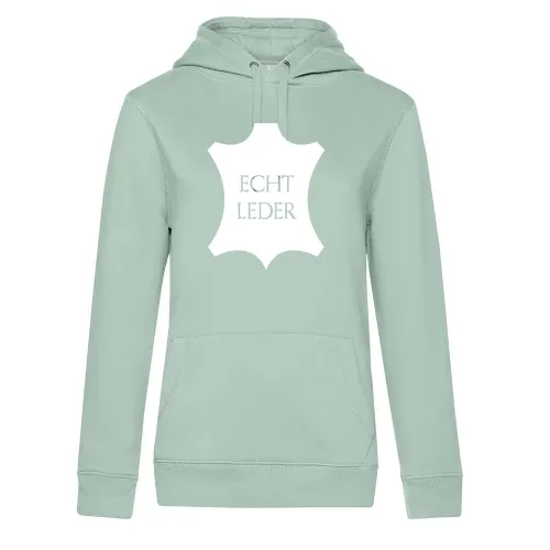 Echt Leder Emblem Hoodie
