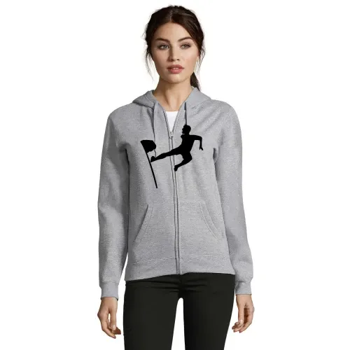 Eckfahnensprung Frauen Hoodie