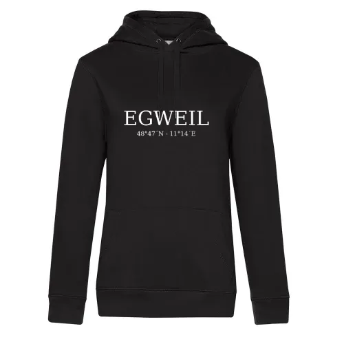 Egweil Koordinaten Frauen Hoodie Egweil Koordinaten Hoodie