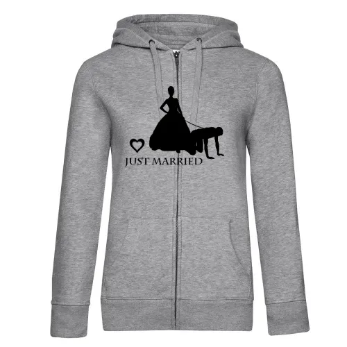 Ehemann von Frau an Leine Frauen Hoodie