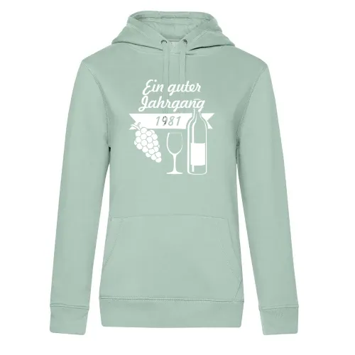 Ein guter Jahrgang 1981 Frauen Hoodie Ein guter Jahrgang 1981 Hoodie