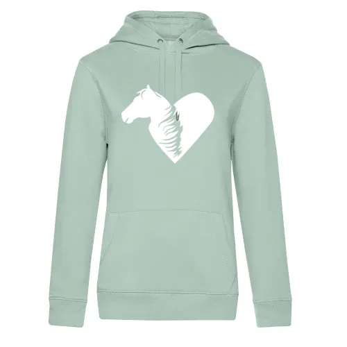 Ein Herz für Pferde Frauen Hoodie