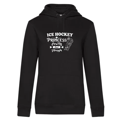 Eishockey Hockey Spielerin Ice Hockey Princess Hoodie Frauen Queen Hooded