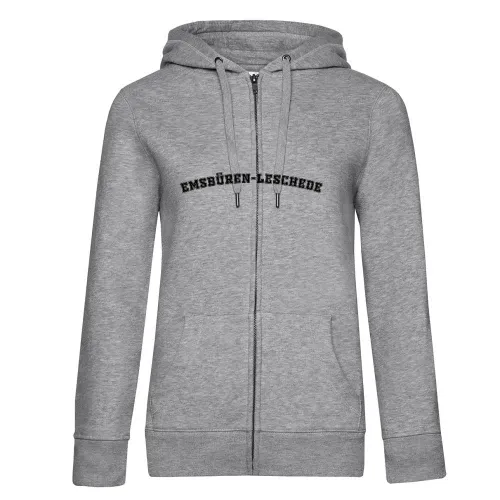 Emsbüren-Leschede Hoodie Frauen Queen Zipped