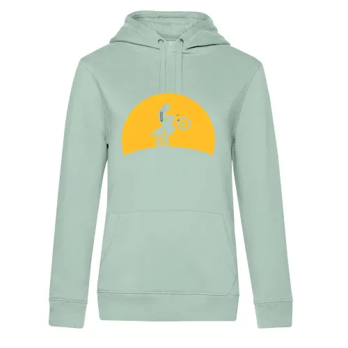 Enduro Cross im Sonneuntergang Hoodie