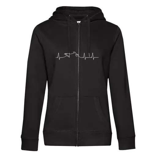 Enduro Herzschlag Frauen Hoodie
