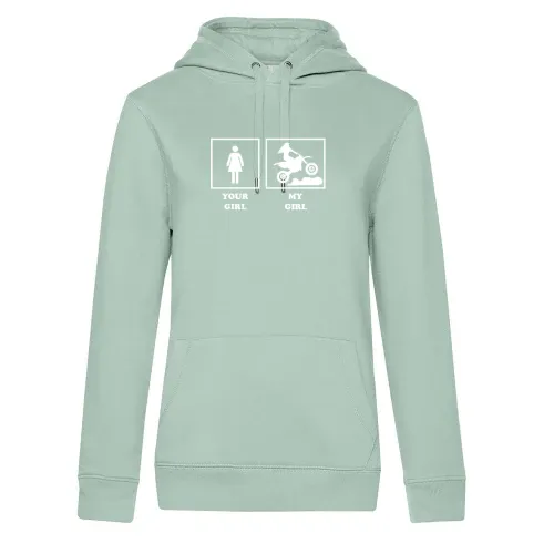 Enduro My Girl Motocross Offroad Dad Cross Biker Hoodie