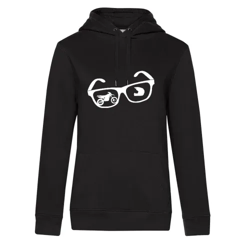 Enduro Nerd Brille Hoodie