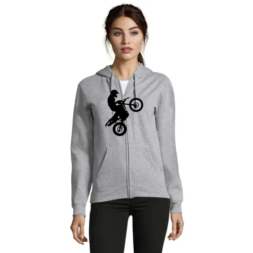 Enduro Sprung Frauen Hoodie