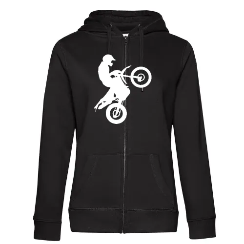 Enduro Sprung Frauen Hoodie