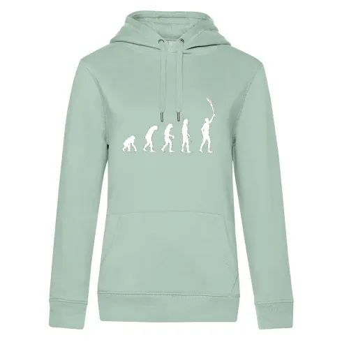 Evolution Feuerfackel Hoodie Frauen Queen Hooded