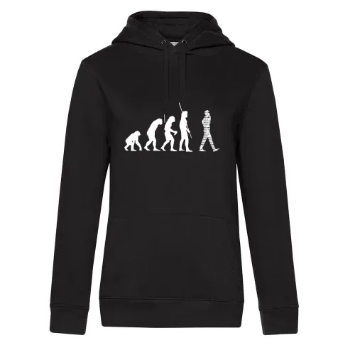 Evolution Handy Binary Frauen Hoodie