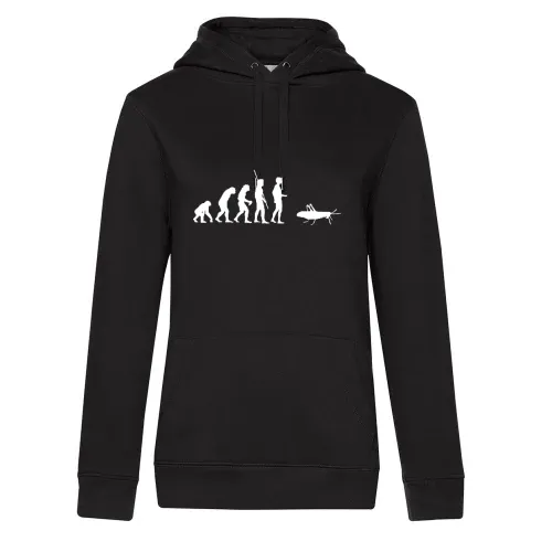 Evolution Heuschrecke Hoodie Frauen Queen Hooded