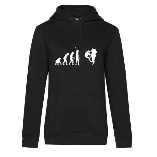 Evolution Klettern Frauen Hoodie