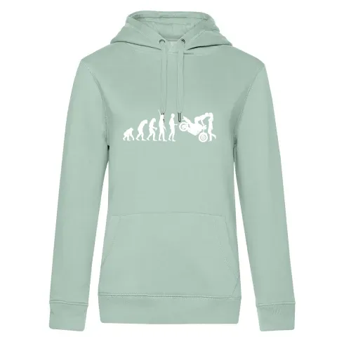 Evolution Naked Bike Kuß Hoodie