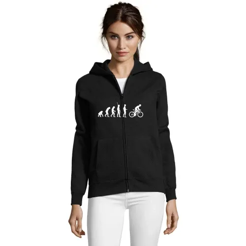 Evolution Rennrad Wiegetritt Frauen Hoodie