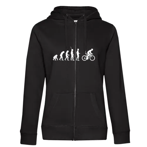 Evolution Rennrad Wiegetritt Frauen Hoodie