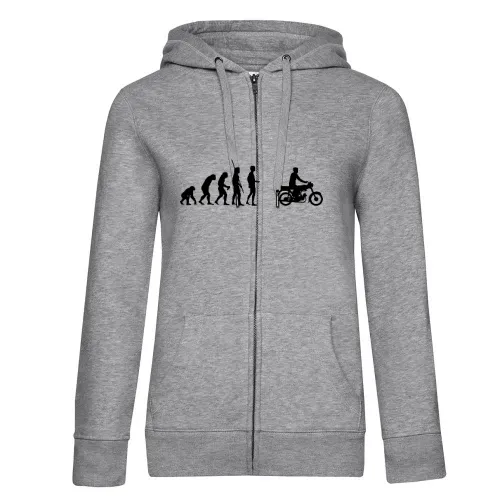 Evolution Simson Moped Frauen Hoodie