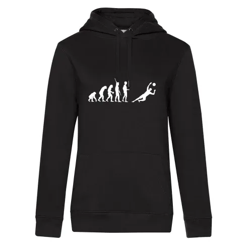 Evolution Torhüterparaden Hoodie Frauen Queen Hooded