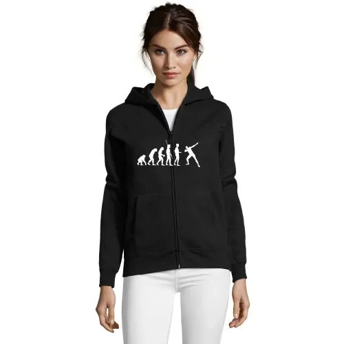 Evolution Usain Bolt Frauen Hoodie