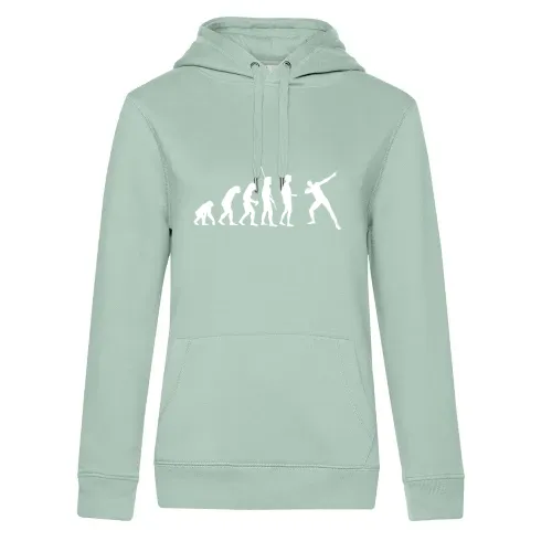 Evolution Usain Bolt Frauen Hoodie
