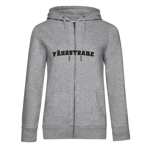Fährstraße Hoodie Frauen Queen Zipped