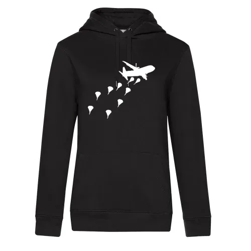Fallschirmjäger Rundkappe Heer Fallschirmspringer Hoodie Frauen Queen Hooded