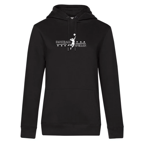 Faustball Fistball Faustballer Faustballspieler Hoodie Frauen Queen Hooded