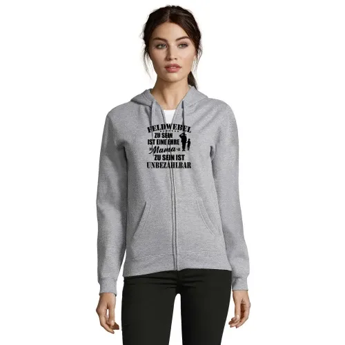 Feldwebel Mama Bundeswehr Unteroffizier Mutter BW Frauen Hoodie