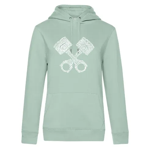 Fingerabdruck Motorkolben Frauen Hoodie Fingerabdruck Motorkolben Hoodie