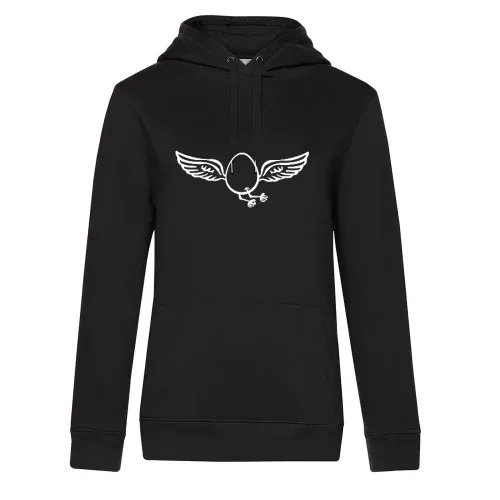 Fliegendes Ei Frauen Hoodie