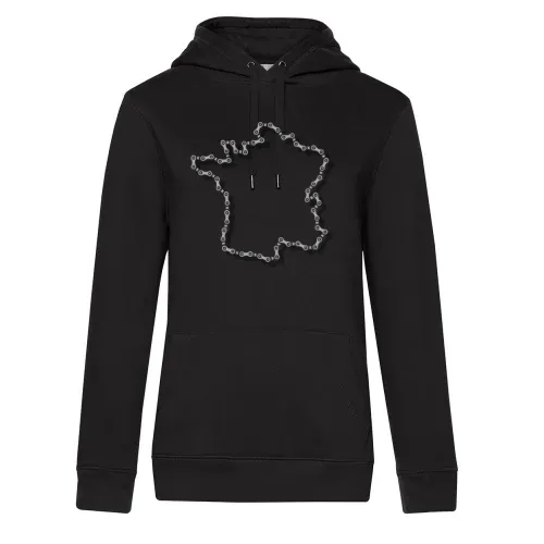 Frankreich in Kettengliedern Hoodie Frauen Queen Hooded