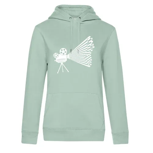 Frau im Licht Hoodie Frauen Queen Hooded