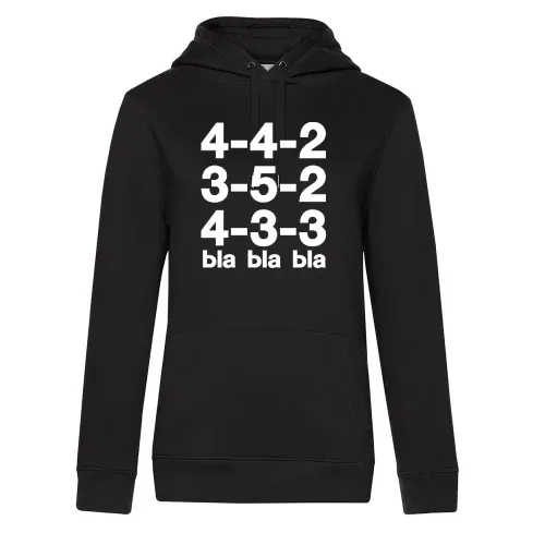 Fußball Aufstellungen Frauen Hoodie