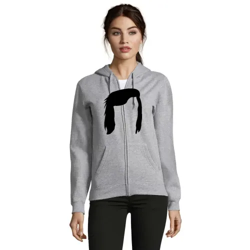 Fußballer Frisur Frauen Hoodie