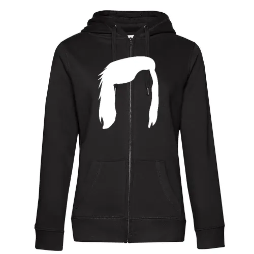 Fußballer Frisur Frauen Hoodie
