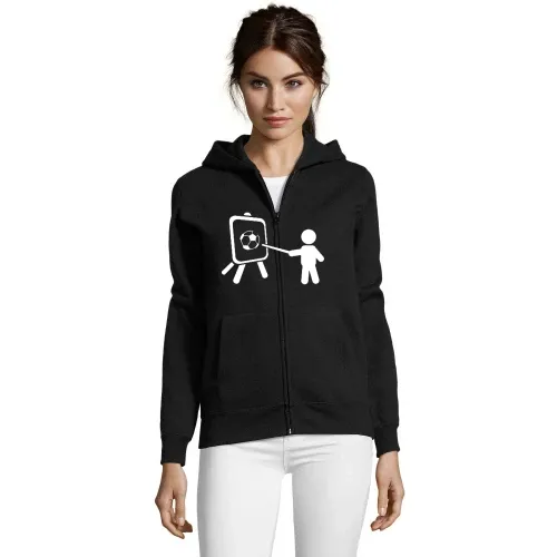 Fußballlehrer Frauen Hoodie
