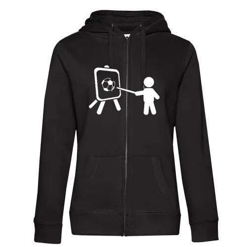 Fußballlehrer Frauen Hoodie