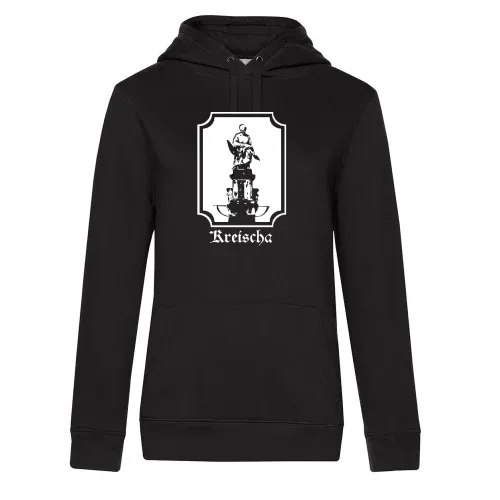 Gänselieselbrunnen Kreischa Hoodie Frauen Queen Hooded