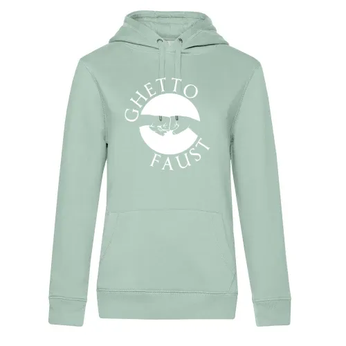 Ghettofaust mit Text Hoodie