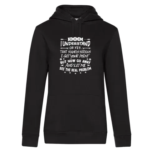 Go Away And Let Me Fix It - Kfz Mechaniker Hoodie Frauen Queen Hooded