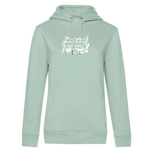 Grillmeister Grillen Griller - BBQ Makes Me Happy Hoodie