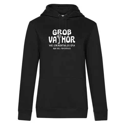 Großvater Mächtiger Opa Grossvater Vatertag Motiv Hoodie
