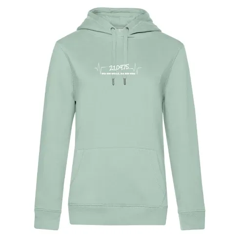 Halbmarathon Marathonläufer 21km Lauf Wo ein Wille Frauen Hoodie
