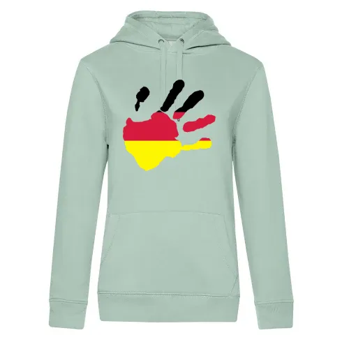 Handabdruck in deinen Wunschfarbe Hoodie