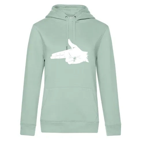 Handpistole Frauen Hoodie