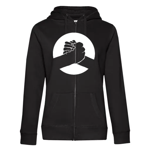 Handschlag Frauen Hoodie