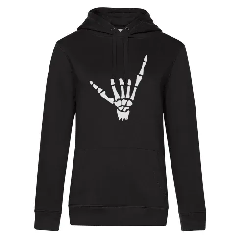 hang loos aus Knochen Hoodie
