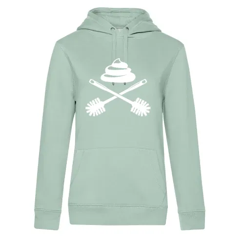 Haufen mit Klobürste Hoodie